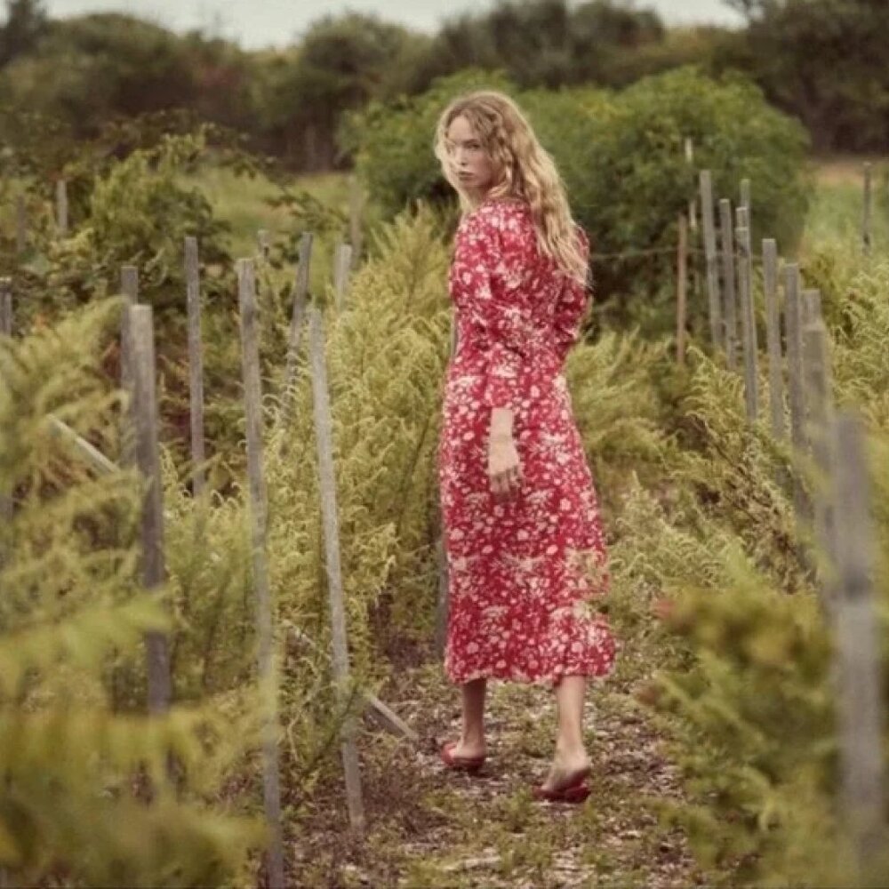 Dôen Clarence Dress - Oak Bluffs Floral NWT - Picture 2 of 5